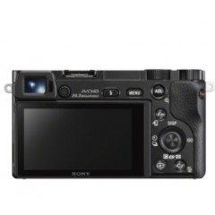 索尼（SONY）ILCE-6000L APS-C微单数码相机标准套装 黑色（约2430万有效像素 E PZ 16-50mm镜头 a6000）